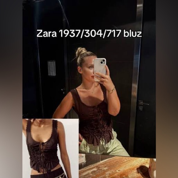 Ruffled Pink Lace-Up Bodysuit - Picture 9 of 16